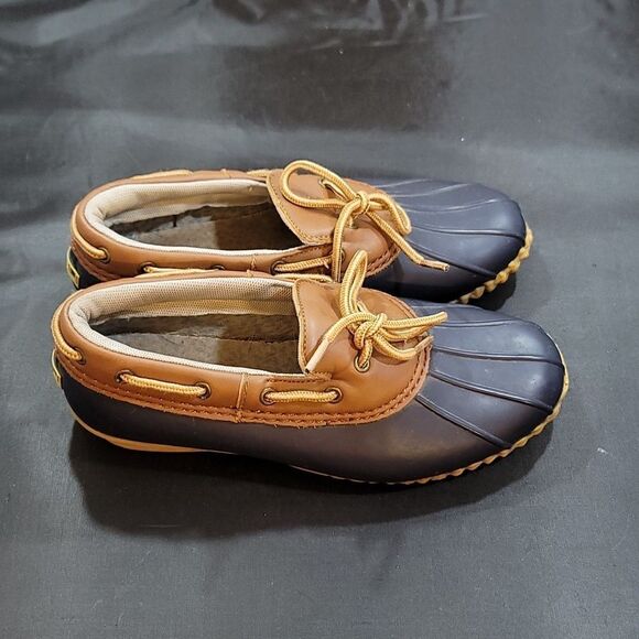 WOMEN'S JBU WATERPROOF LOAFER SHOES SLIP ON FLAT DUCK SHOE - Picture 9 of 16
